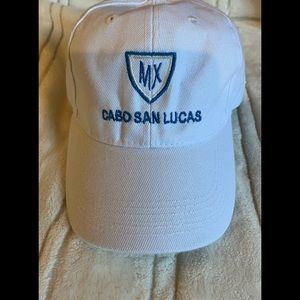 Cabo San Lucas Baseball Cap - Adult. One size. White.